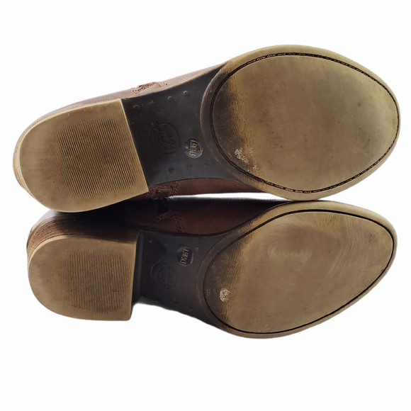 Lucky Brand Basel 6.5 M Cognac Zipper Ankle Boot - Picture 8 of 9